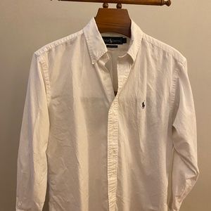 LS Ralph Lauren Oxford, White, size L